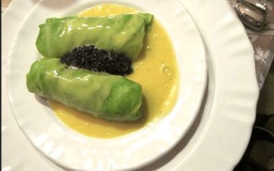 Lobster in Cabbage with Caviar